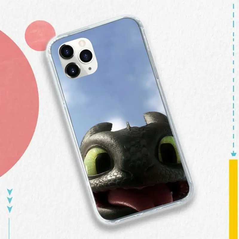 

Toothless How To Train shell Phone Case for iPhone 11 12 pro XS MAX 8 7 6 6S Plus X 5S SE 2020 XR