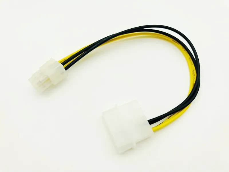 

1PCS P3 4Pin Power Supply to P4 12V Converter Adapter USB SATA Cable USB Riser Card 4Pin Connector DVI-D VGA Dual PSU Cables