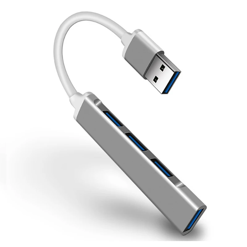 4 Порты и разъёмы USB 3 0 концентратор ультра тонкий данных usb хаб 2 для ноутбука Mac Pro