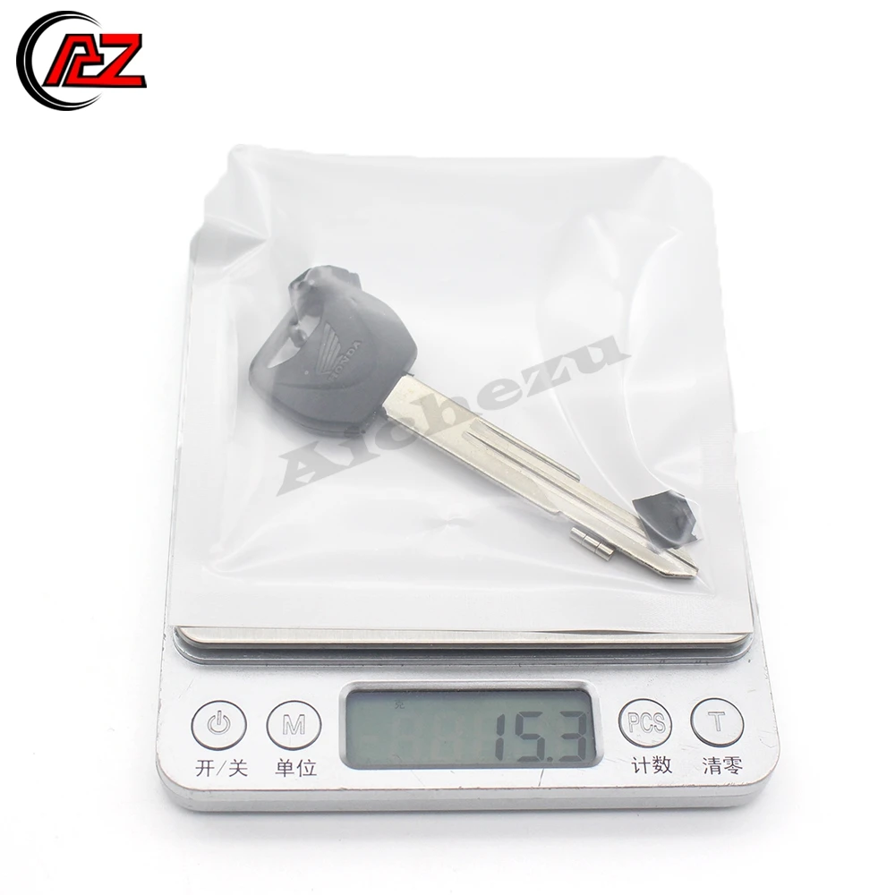 

ACZ Motorcycle Black Blank Key Uncut Blade Motor Anti-Theft Blade Blank Keys For Honda Forza250 FJS400 FJS600 Silverwing