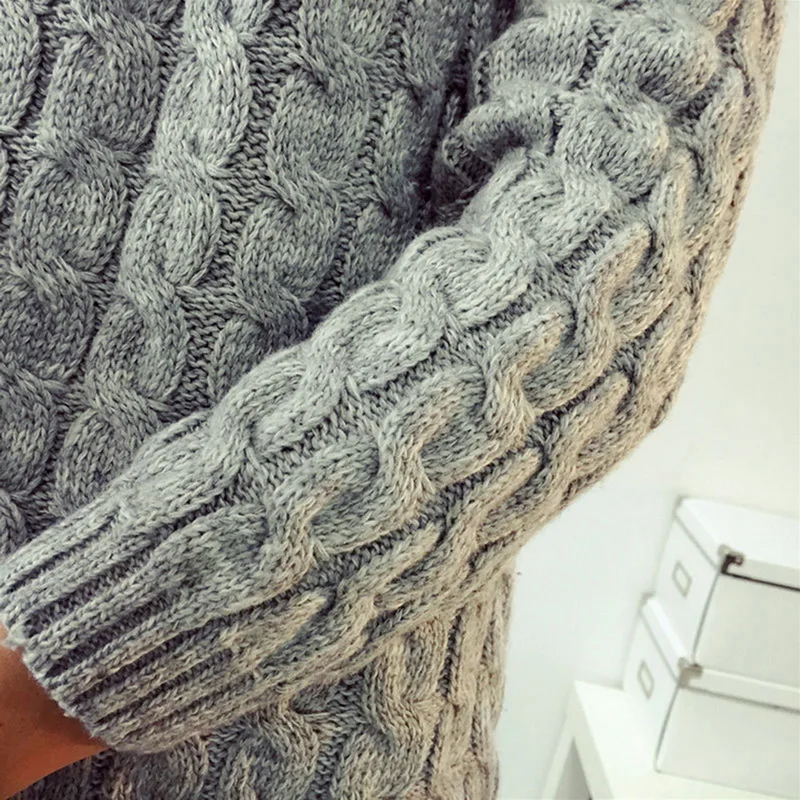 Осенне-зимний женский свитер пальто с длинным рукавом корейский стиль джемпер