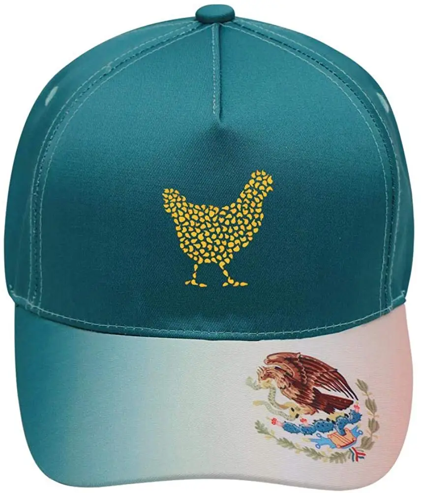 Tsdfcунисекс жареные цыплята бейсболки хлопковая ткань регулируемые мексиканские