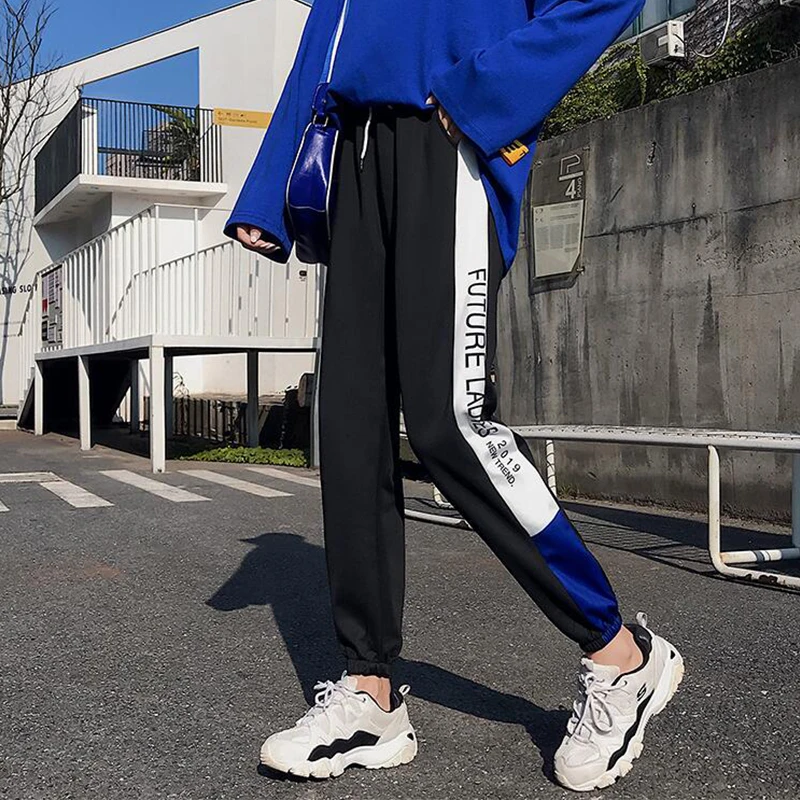 Брюки женские повседневные в японском стиле милые свободные штаны ольччан