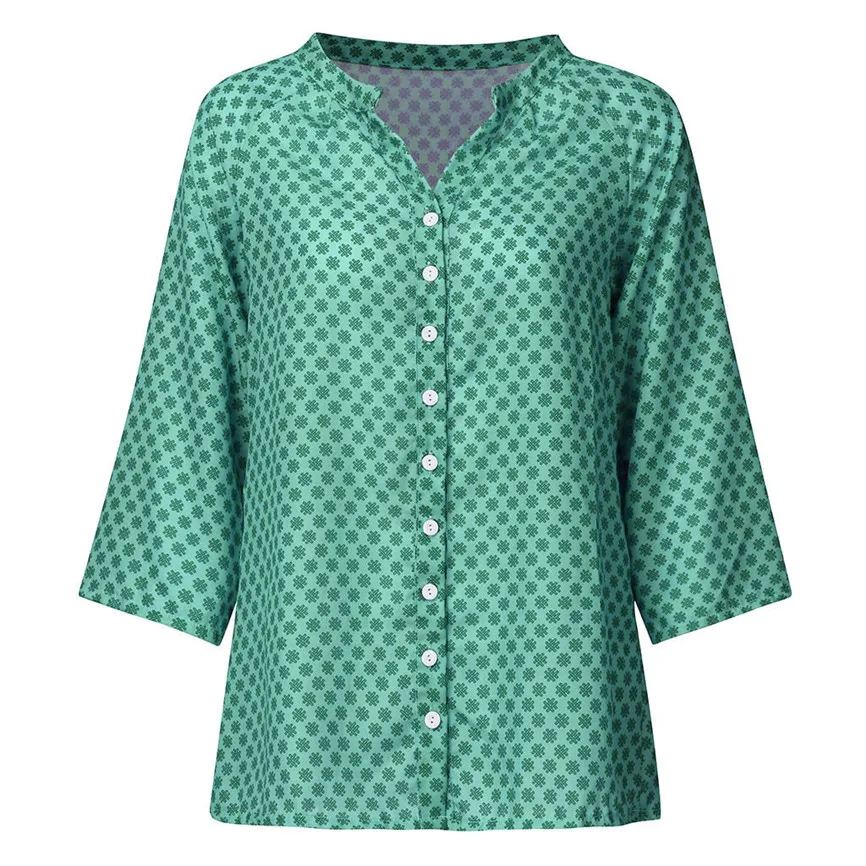 Blusas Mujer de Moda 2019 Женская Повседневная Свободная блузка с длинными рукавами и