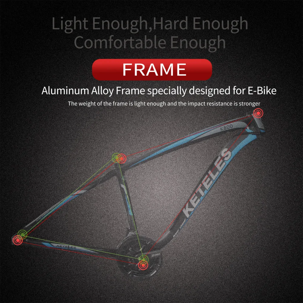 Наименование товара высококачественный 26-дюймовый горный электровелосипед из