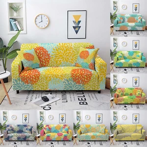 dahlia sofa slipcover elastic sofa cover for living room sectional corner sofa cover stretch couch cover sofa protector 1 4 seat free global shipping