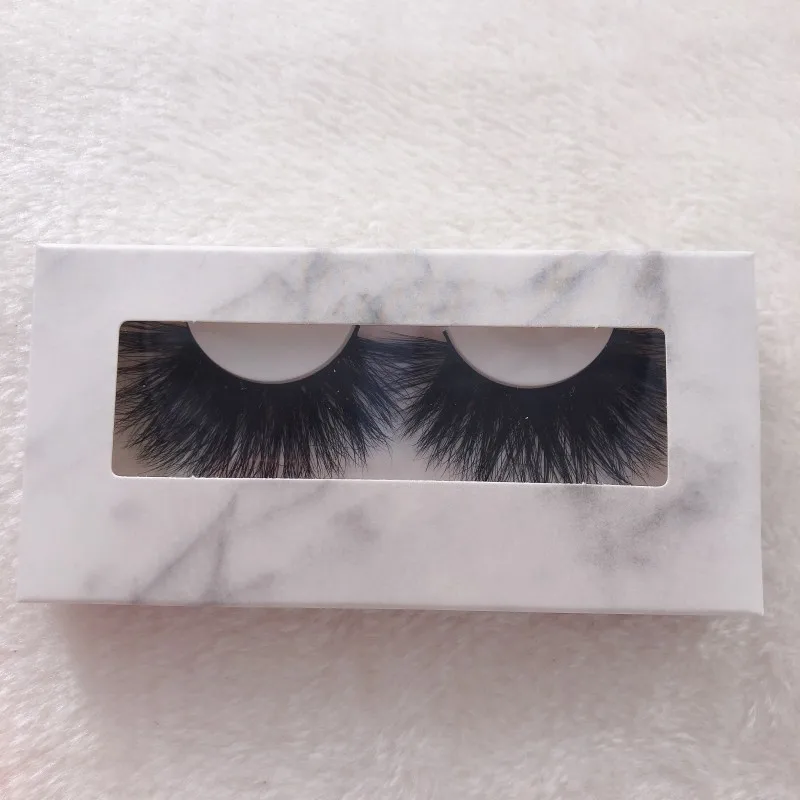 10 пар норковые ресницы леденец Красота Макияж 100% ручная работа 25 мм Наращивание