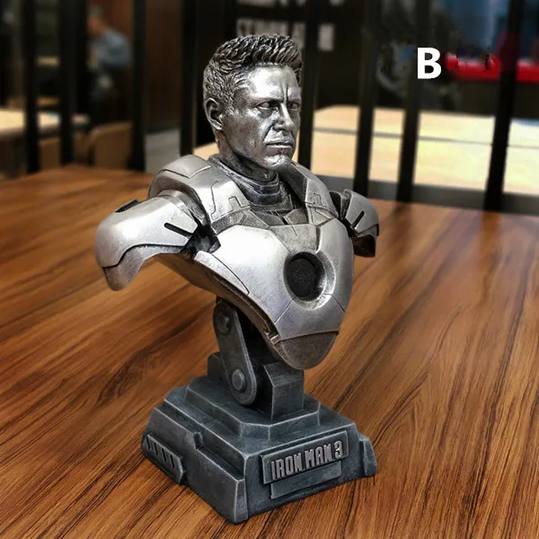 Marvel Legends союз Мстителей 3 Железный человек Tony Stark 1/4 статуя MK7|Игровые фигурки и