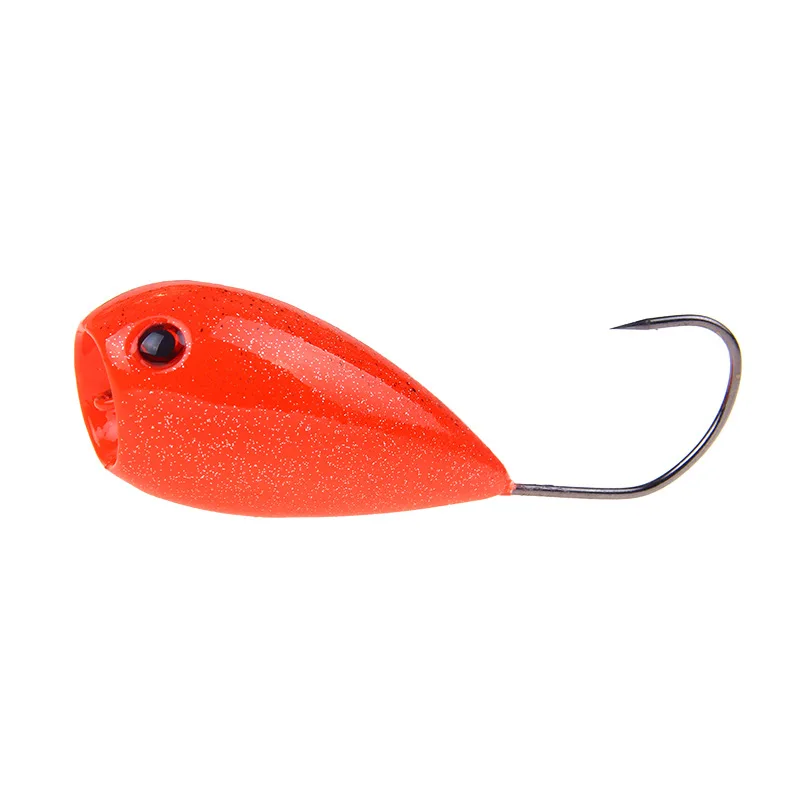 1Pcs/lot Popper Fishing Lure Crankbaits 8cm 13g Artificial Baits Croatian EGG Floating Hard Bait with Single Hook | Спорт и