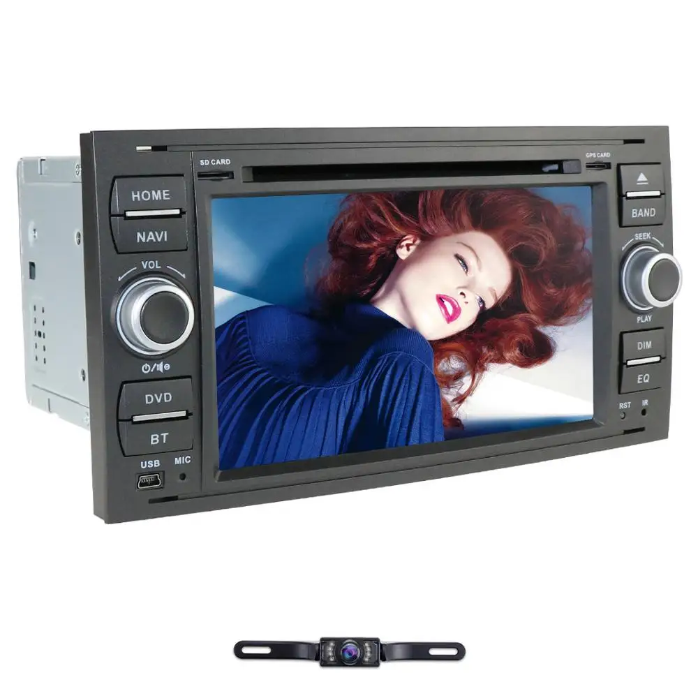 Hizpo 2Din Android 9 0 стерео автомобиль DVD Play для FORD FOUCS Mondeo S max smax Kuga c gps умное радио видео