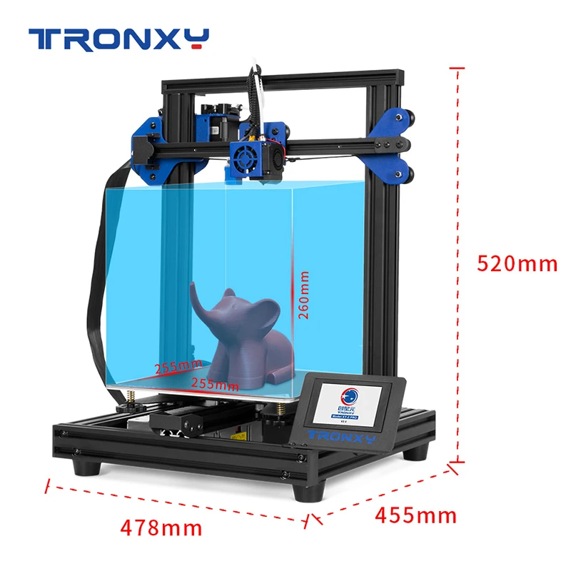 

3D-принтер Tronxy XY-2 PRO, с сенсорным экраном, высокое качество, доставка со склада в России и ЕС