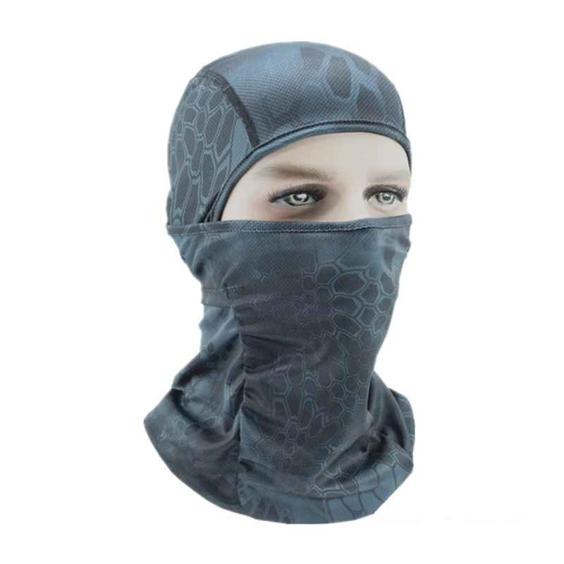 Winter Camouflage Full Face Mask Cycling Hunting Keep Warm Windproof Headwear Outdoor Anti-UV Military Hat Cap | Спорт и развлечения