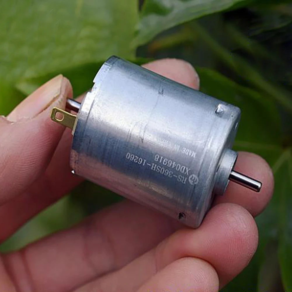 Mabuchi RS 360SH 16260 мотор редуктор постоянного тока 12V 24V 18V 13800 об/мин 360 для точности