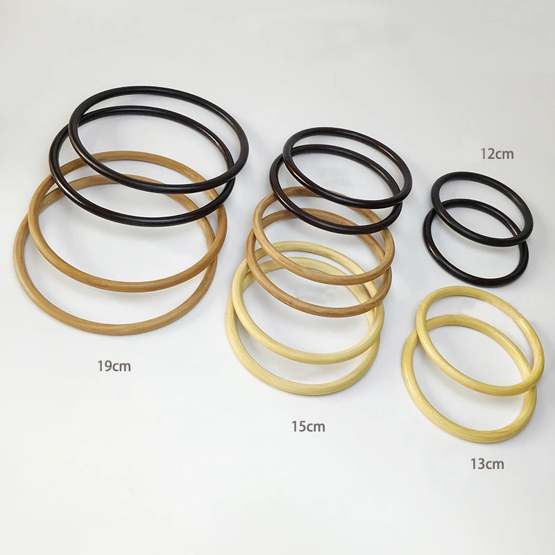 

3pairs=6pieces,round Shape Wooden Accessories For Bags Obag Handles Fecho Para Bolsa Cane Wood Purse Handle Frame Cane Handle