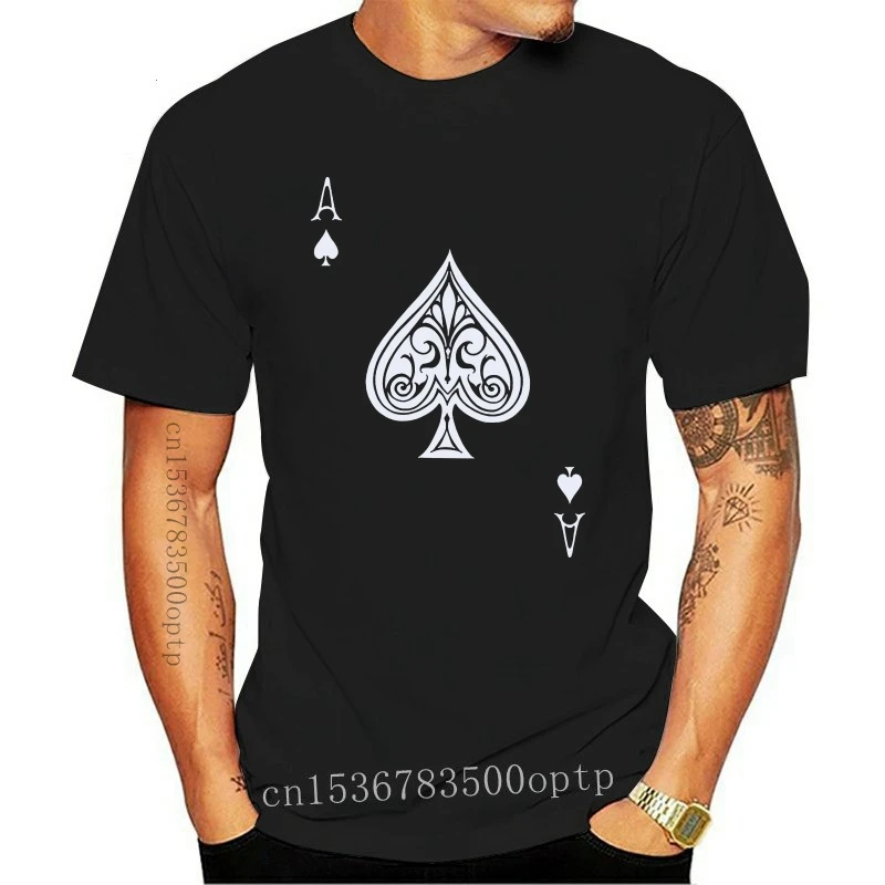 Футболка Ace Of Spades Ii футболка с рисунком лопатки игры в покер казино Лас карте