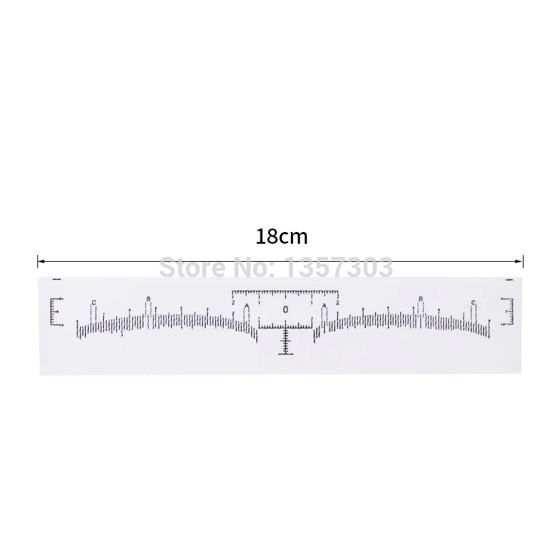 Линейка для бровей трафарет ухода за бровями 50 шт. | Красота и здоровье