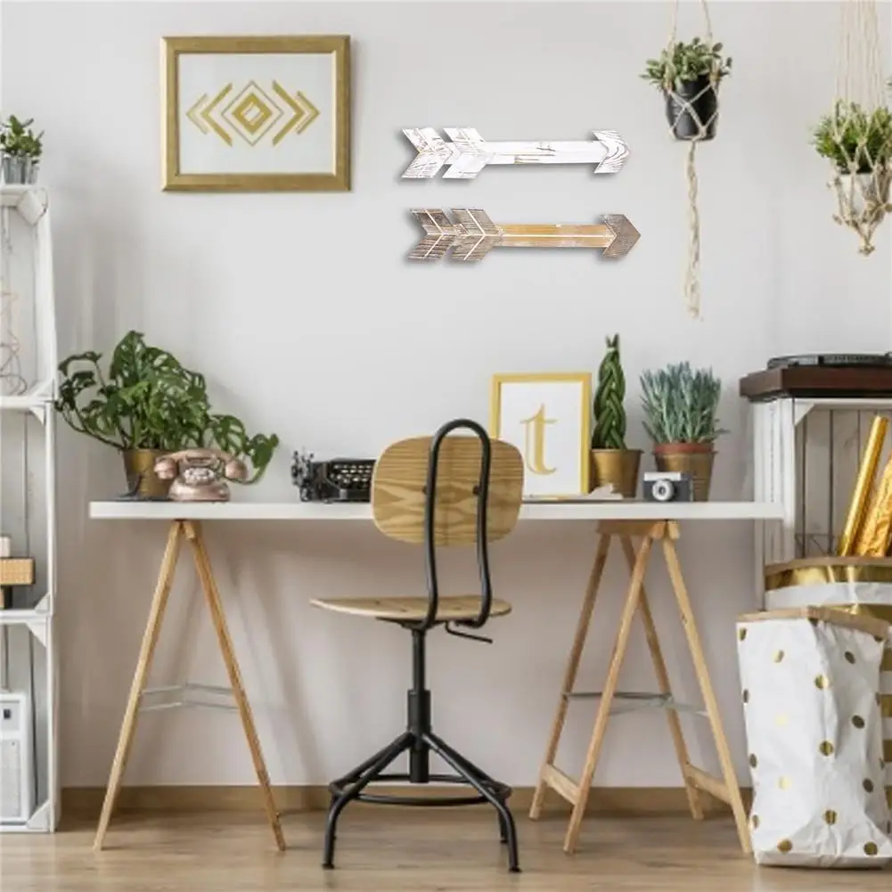 Деревянные стрелы в стиле ретро вывеска сельском искусство на стену ремесла для