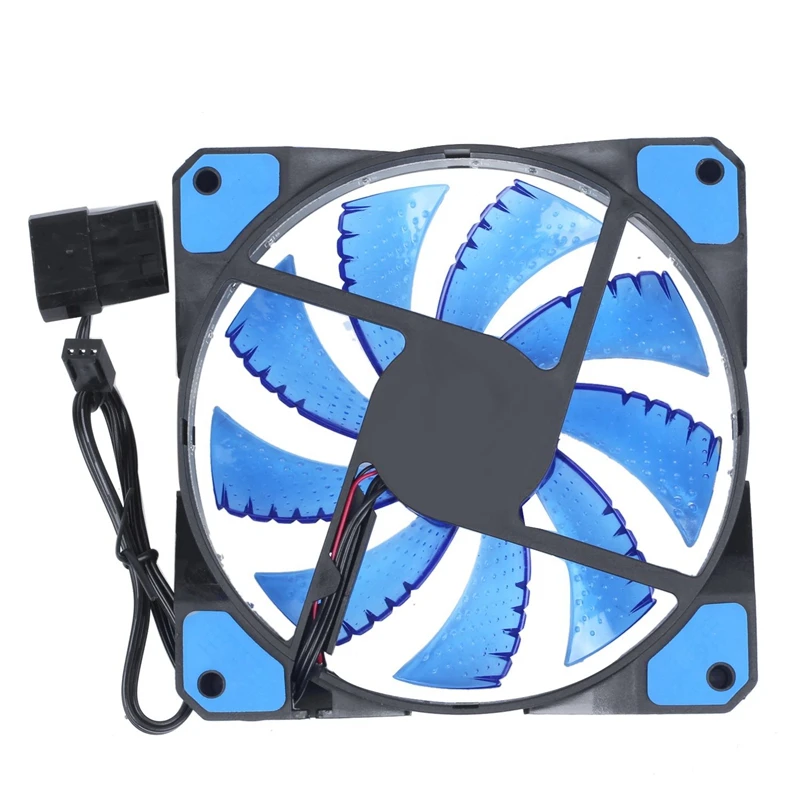 2 предмета аксессуары: 1 шт. вентилятора корпуса компьютера чехол радиатора и блок