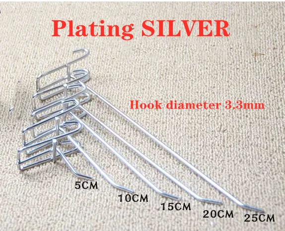 30 шт./уп. крючок для полки ювелирных изделий мобильный телефон аксессуары крючка
