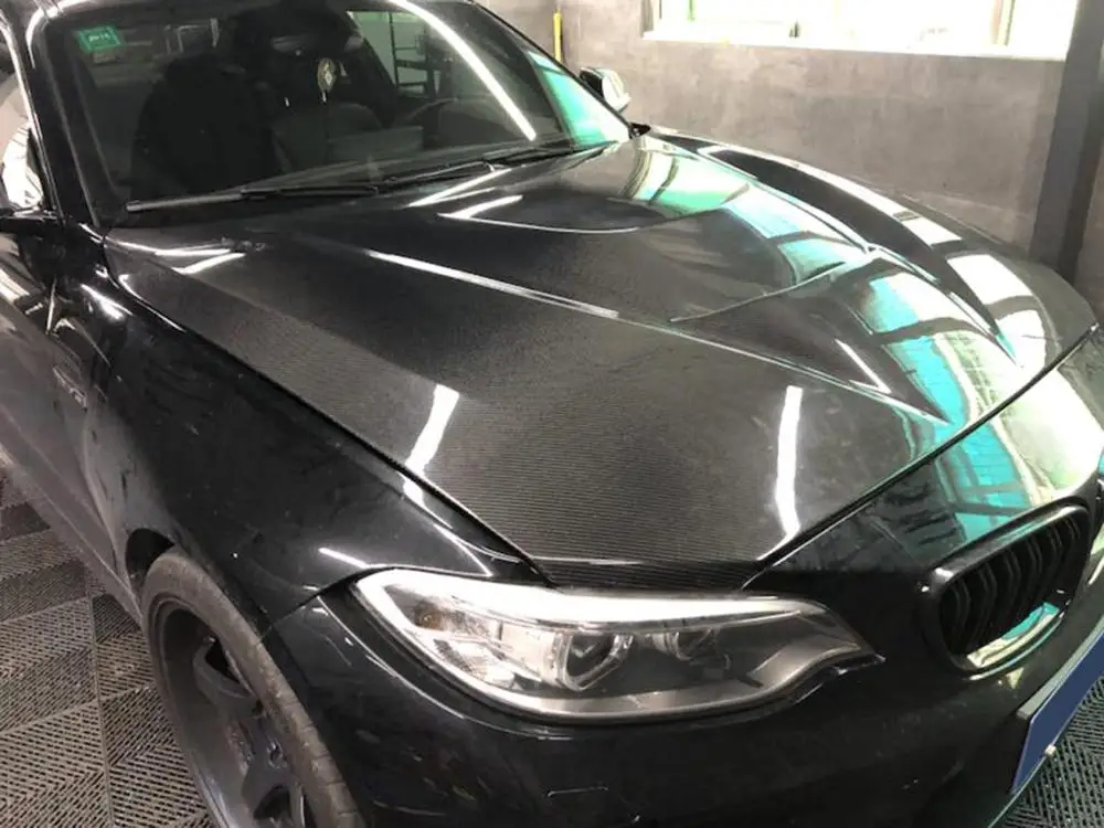 Капот двигателя для BMW M2 GTS крышка из углеродного волокна 2014 2018 F22 F23 F87 капот