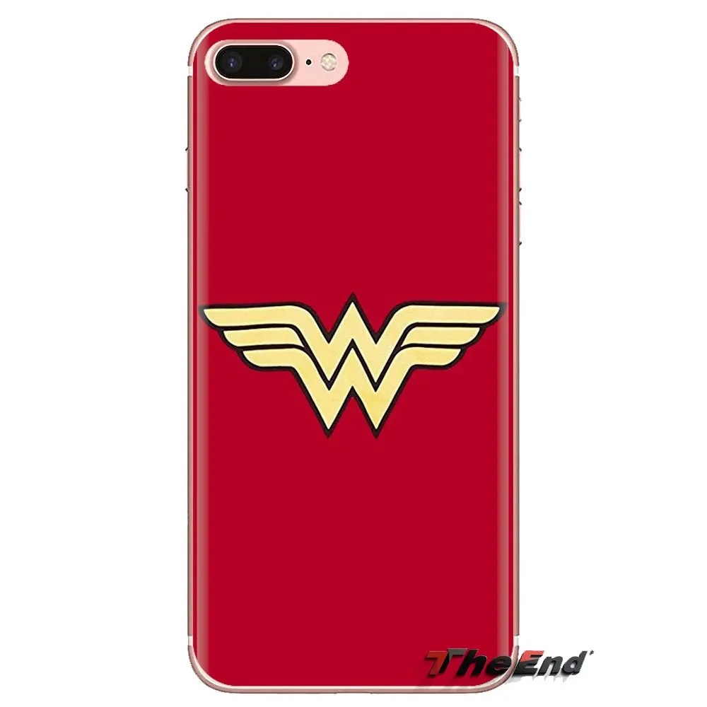 Мягкие прозрачные чехлы в виде ракушки Wonder Woman для Xiao mi 6 A1 Max x 2 5X 6X Red Note 5 5A 4X 4A A4 4 3
