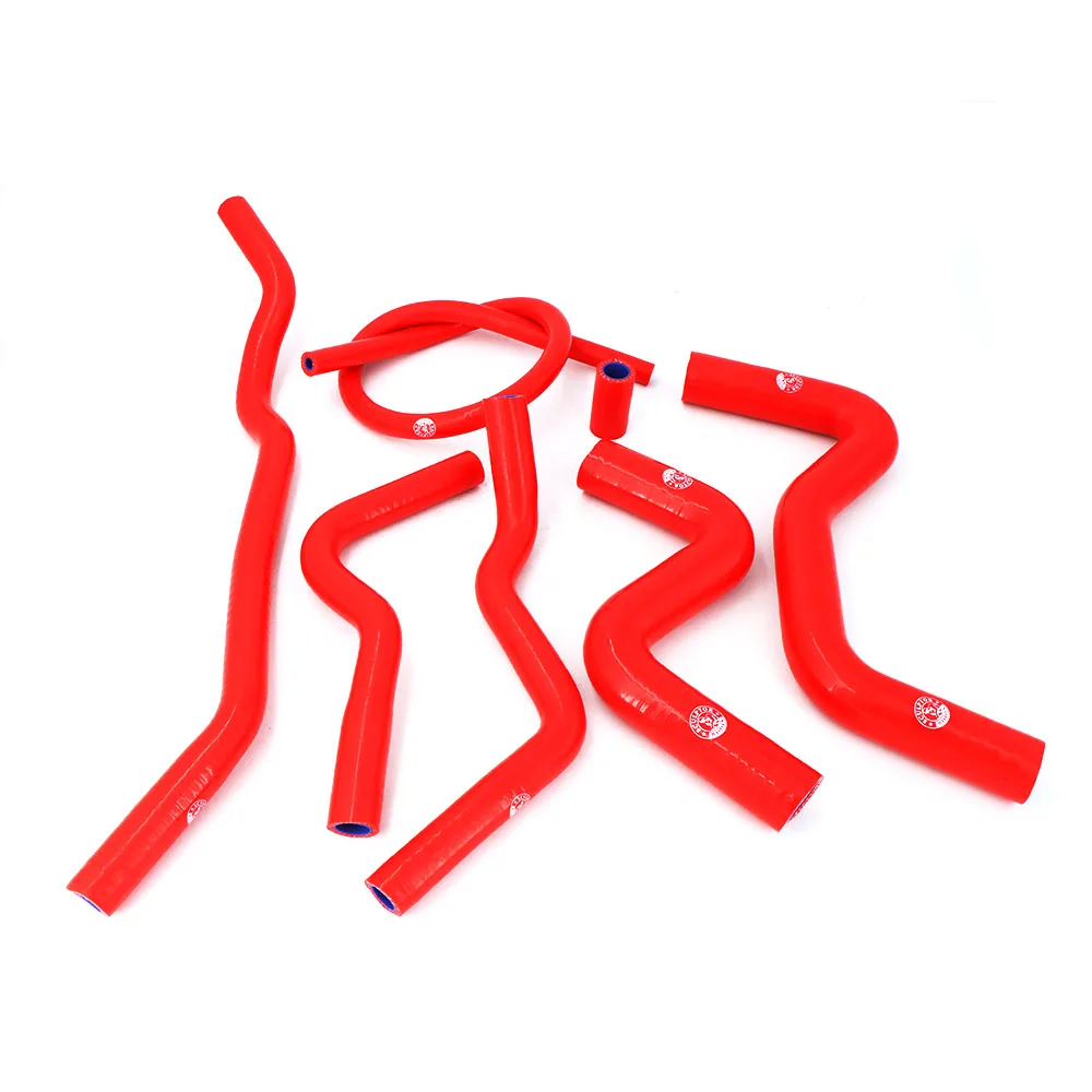 

Силиконовый шланг радиатора подходит для Peugeot 206 1.6L MANUL 16V 1998-2007(8 шт) красный/синий/черный