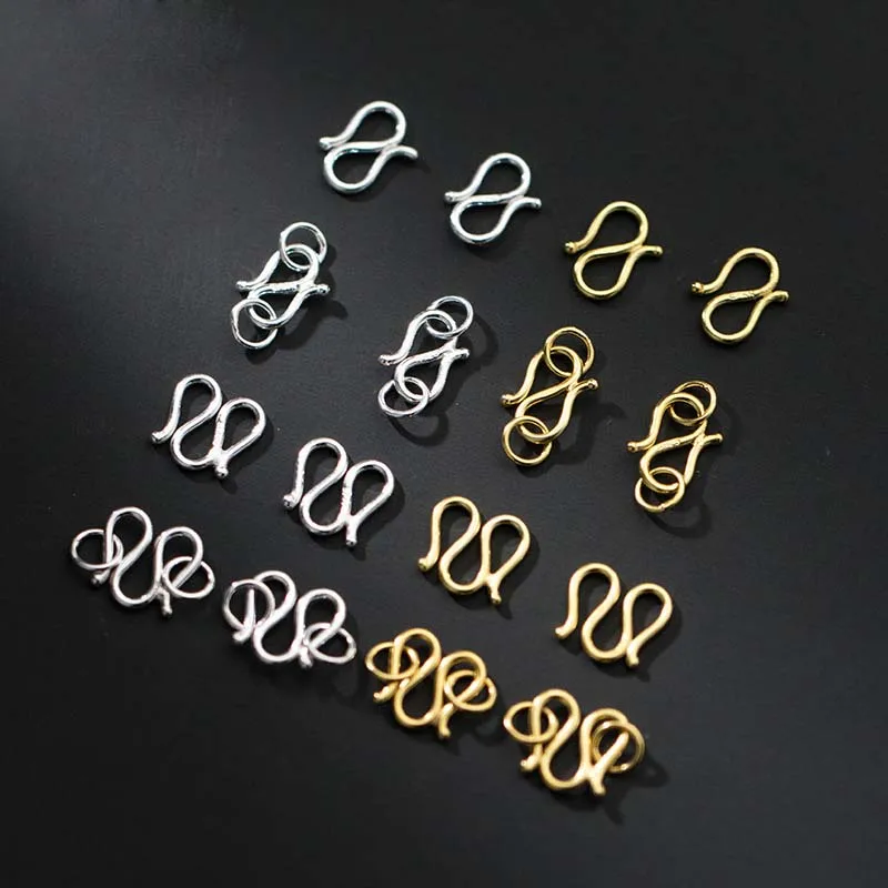 2 шт. оригинальные настоящие чистые однотонные искусственные серебряные