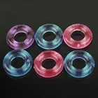 Недавно 6 шт.компл. силиконовое кольцо для пениса кольцо на пенис силиконовые желе мужчины любовные продукты 19ing