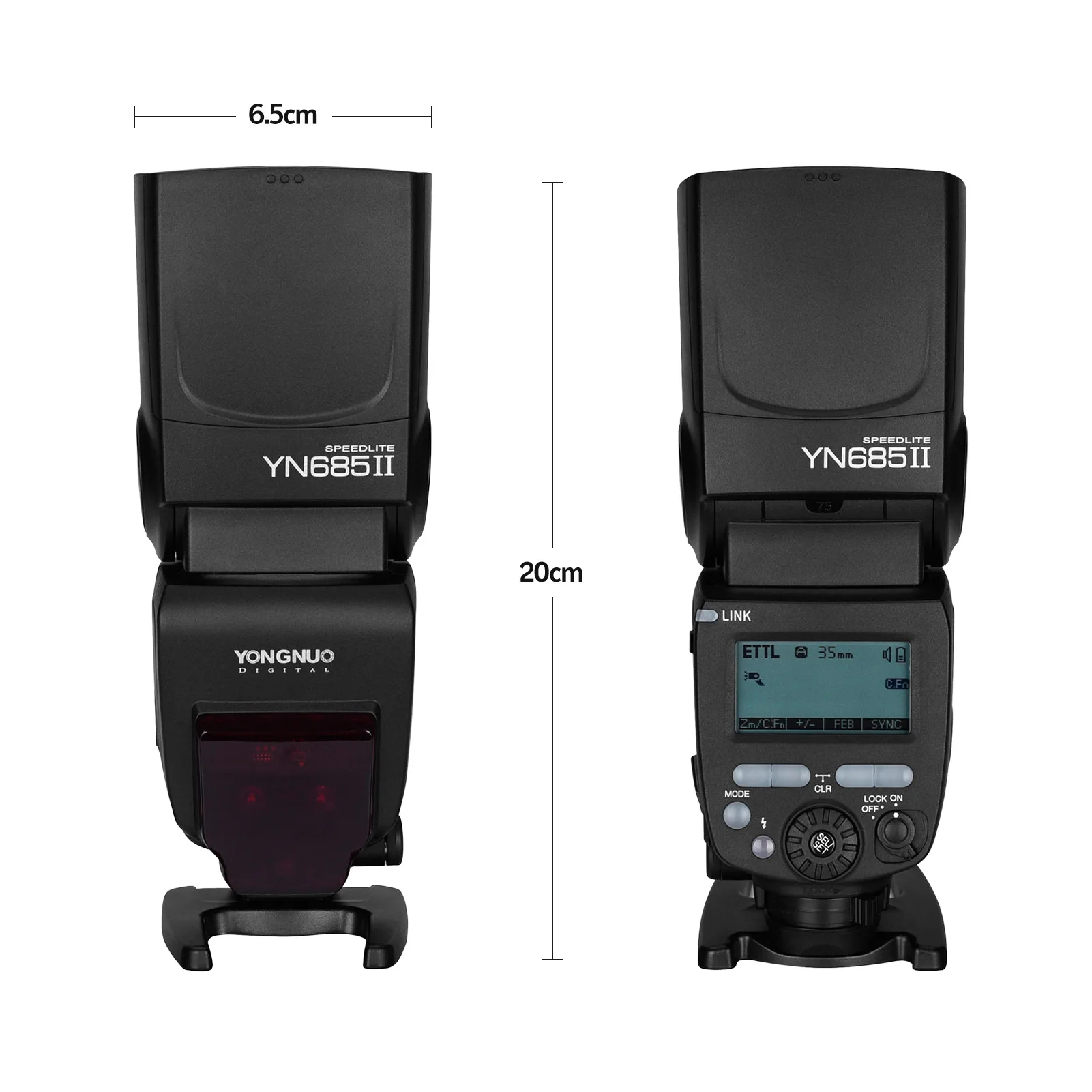 Беспроводная ручная вспышка YongNuo YN685II YN685C GN60 2 4G System i-TTL HSS Speedlite + триггер вспышки
