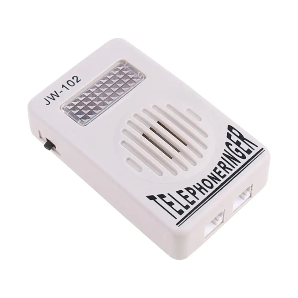 Телефонный усилитель звонка кольцевой динамик стробоскоп светильник мигающий