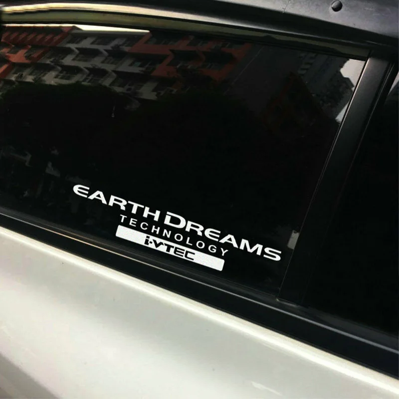 Фото Спортивные Гонки Светоотражающая земля мечта i-VTEC турбо наклейка на окно авто