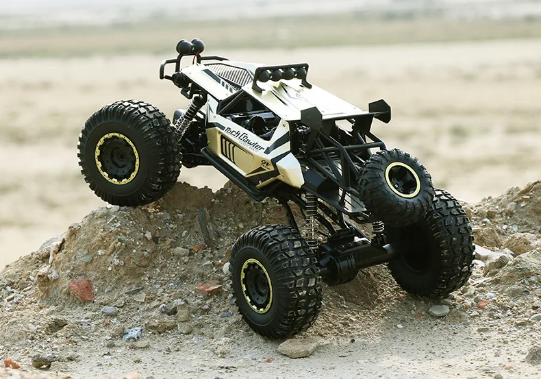 Радиоуправляемый автомобиль 4WD 1:8 50 см негабаритный полуметровый сплав тела скалолазание RC автомобиль горный йети высокая скорость внедорожник 2,4G RC автомобиль игрушка