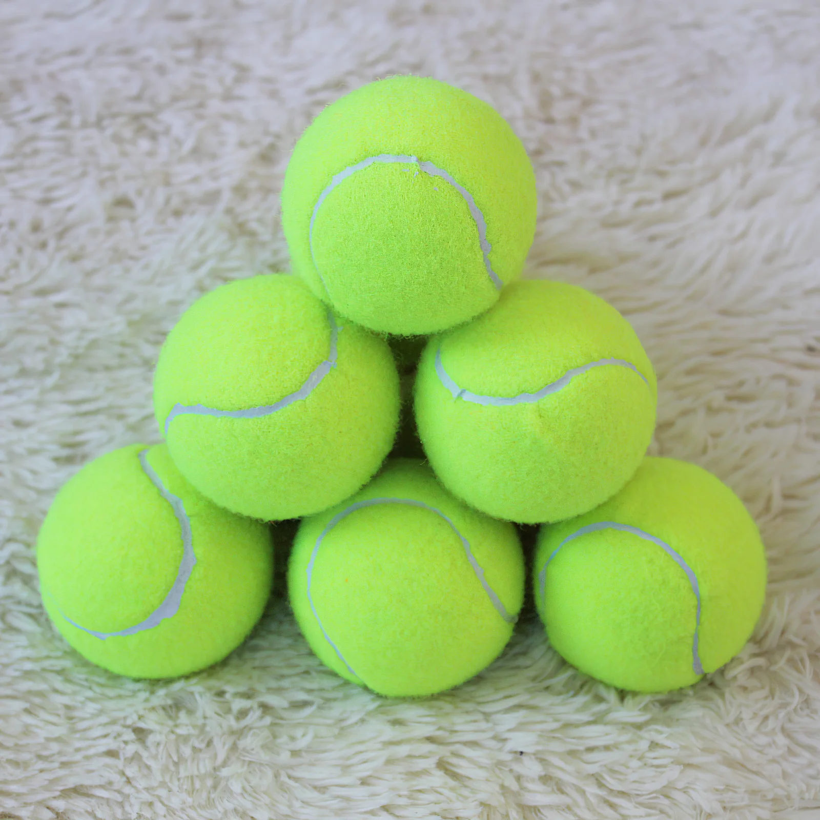 

30Pcs Fitness Ball Tennis Training Ball Tennis High Quality Training Tennis Sports Rubber Tennis Free Tennis Bag Durable Tennis