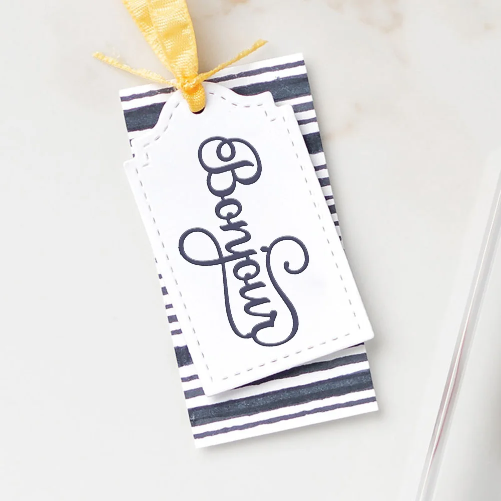 Французский Алфавит буквы украшения металлические стальные рамки резки штампы