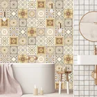 Матовые чехлы для кухонных столешниц с рисунком в стиле ретро