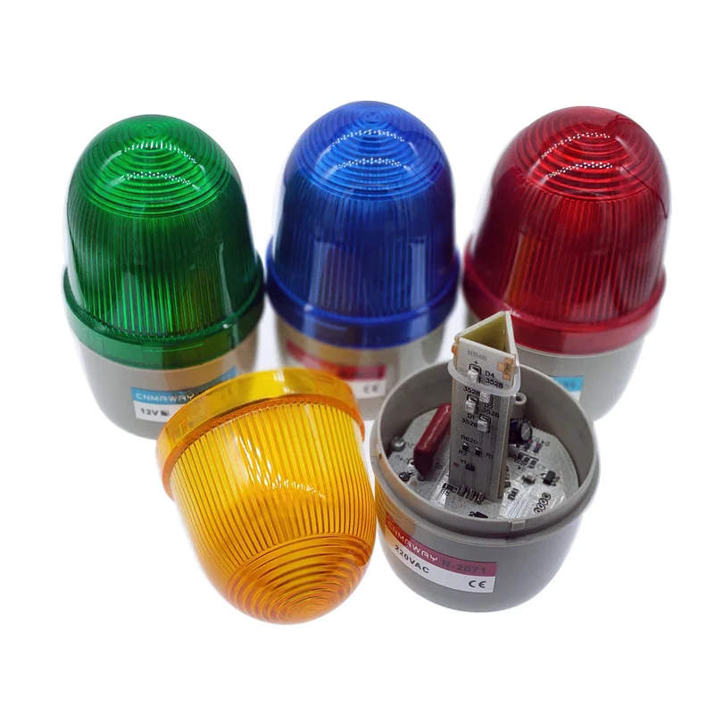 Стробоскопическая сигнальная лампа 12 В TB72 Лампа 24 220 светодиодная световой