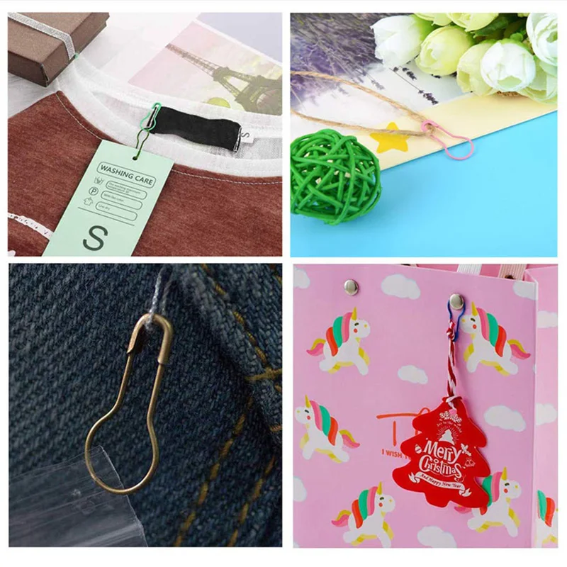 Новые булавки в форме лампочек набор безопасных булавок с чехлом для одежды и