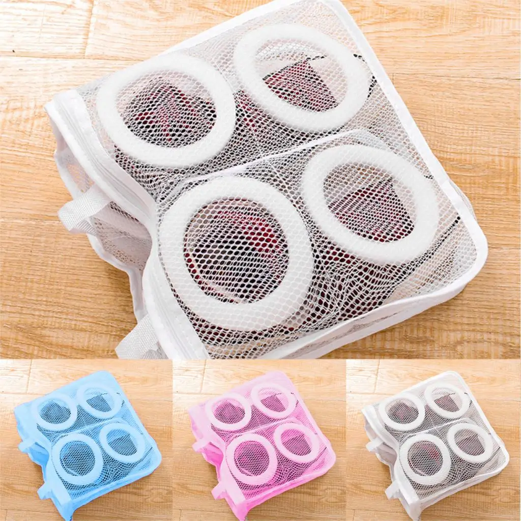 

Simple Lazy Shoes Washing Bags Washing Bags for Shoes Underwear Bra Shoes Airing Dry Tool Mesh Laundry Bag Protective Organizer