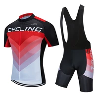 2022 summer road bike clothing men cycling jersey set bib gel pants mtb dress male bicycle clothes cycle body suit skinsuit kit
