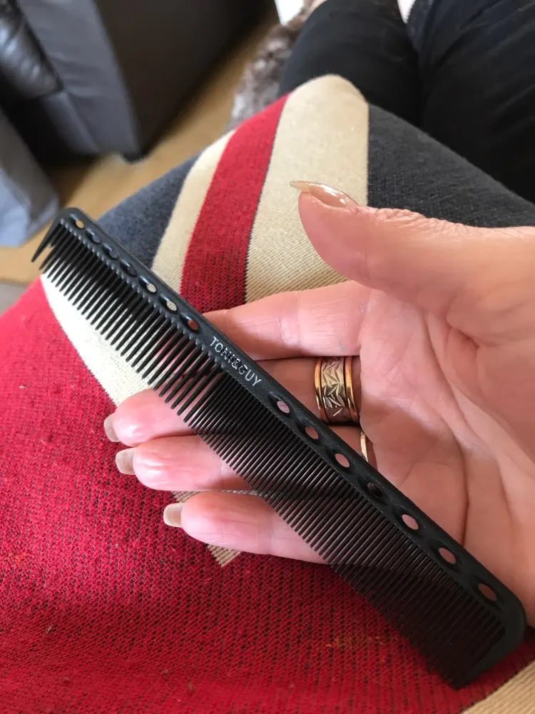 Термостойкий расческа для волос из углеродного волокна Антистатическая |