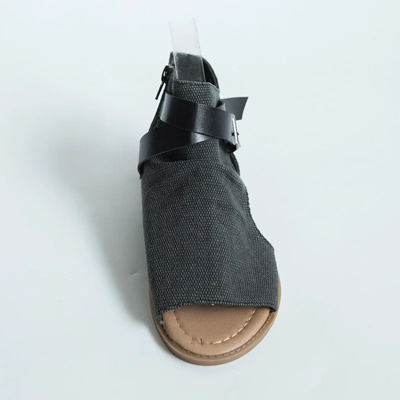 Женские сандалии размера плюс Большие размеры 36 42 Женская обувь на танкетке