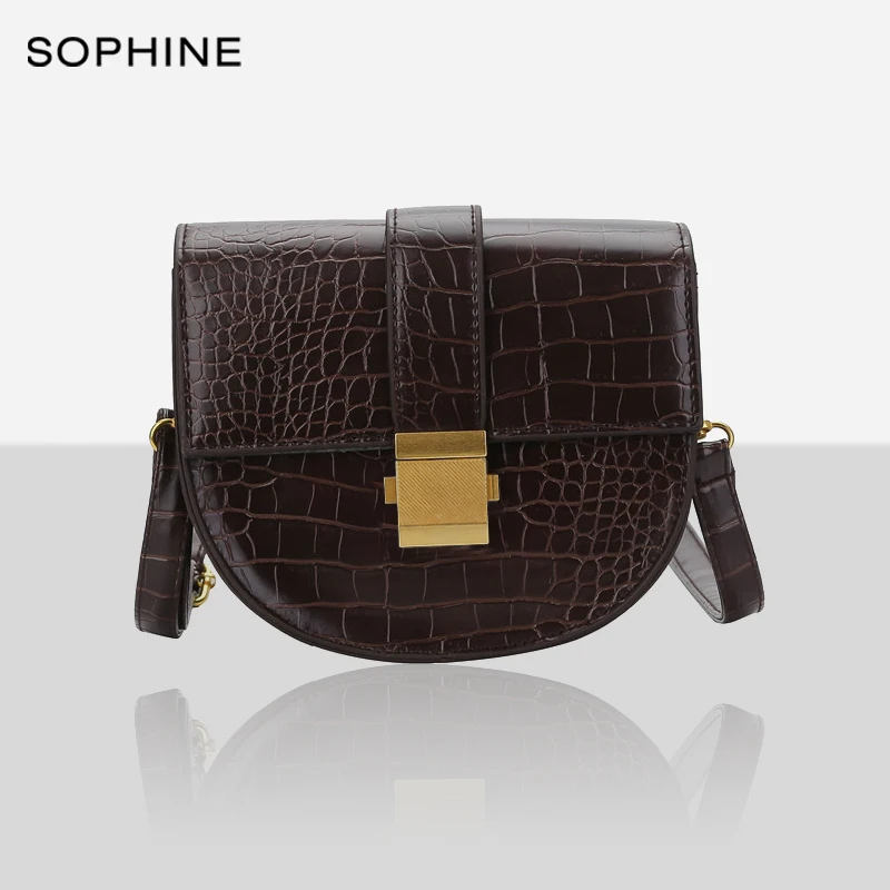 2020 винтажные модные стильные женские сумки через плечо сумка-седло из