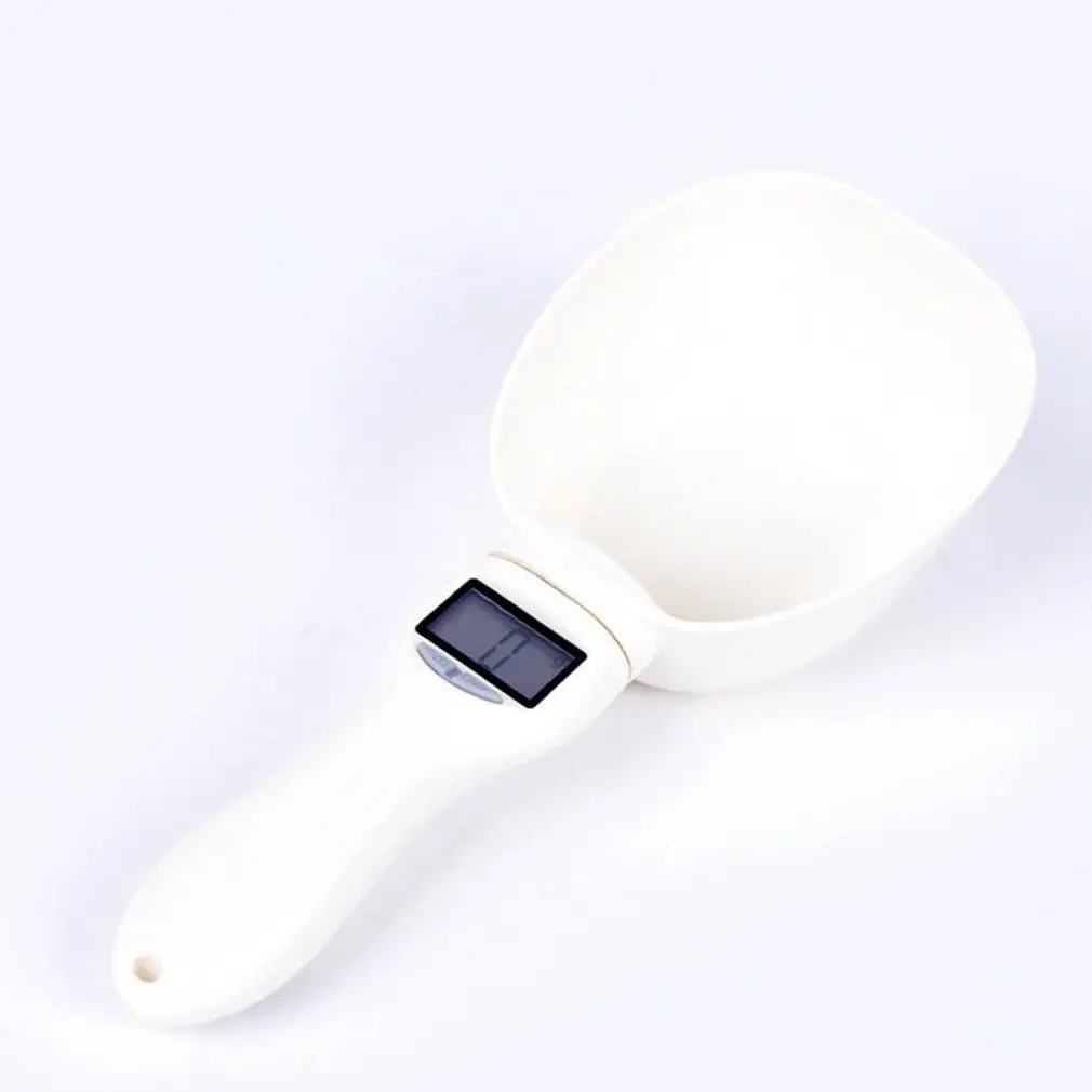 

250ML Pet Food Scale Cup For Dog Cat Feeding Bowl Kitchen Scale Spoon Measuring Scoop Cup Portable With Led Display