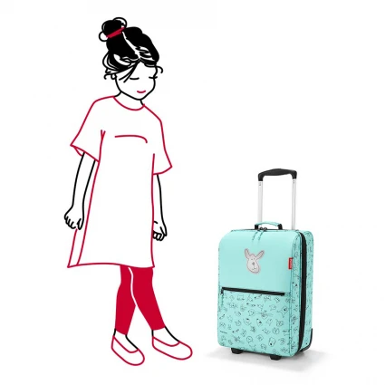 Чемодан детский trolley xs cats and dogs mint Ф-IL4062 |