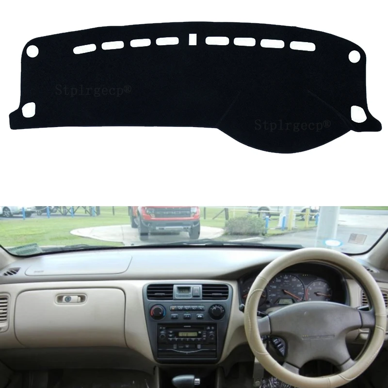 Right Hand drive Для Honda Accord 6 1997 1998 1999 2000 2001 2002 накладка на приборную панель защита от солнца коврик УФ-защита коврик правый руль - Название цвета: Right Hand drive