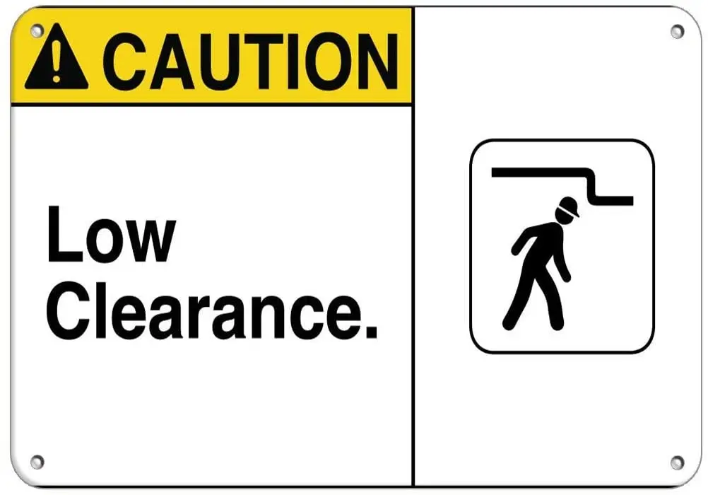 

Забавный саркастический металлический жестяной знак, мужская пещера, балка, Декор, 12x8 дюймов, предупреждение, низкий габаритный знак, дорож...