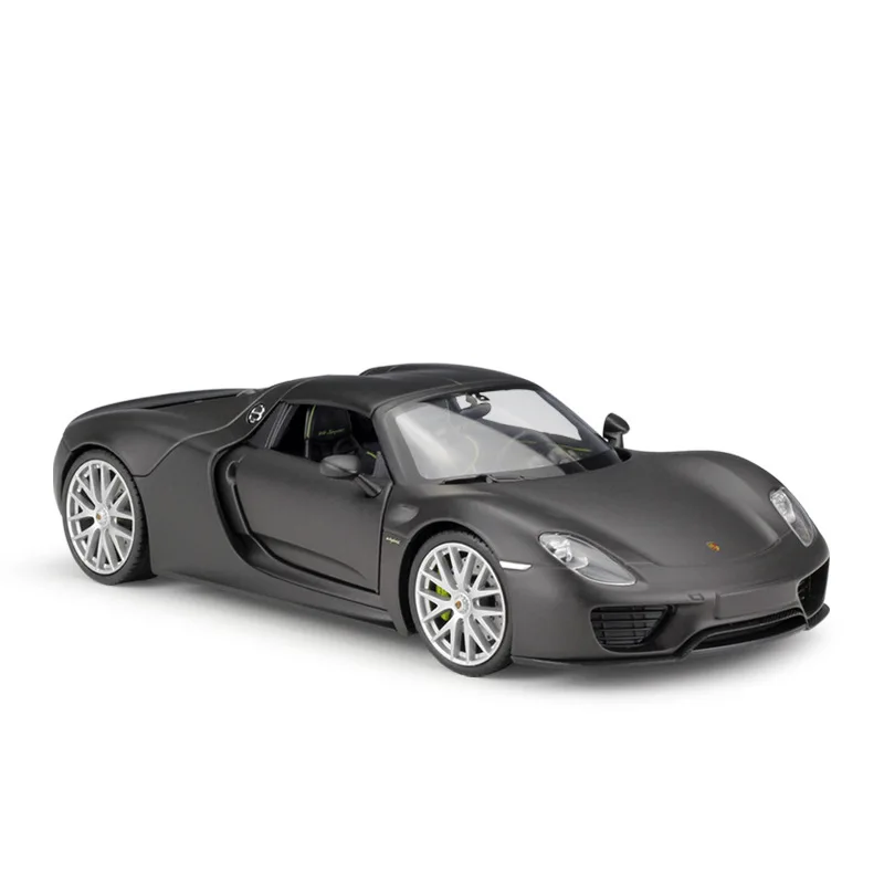 

Welly 1:24 Porsche 918 Spyder Sports Car Simulation Alloy Car Model Crafts Decoration Collection Toy Tools Gift