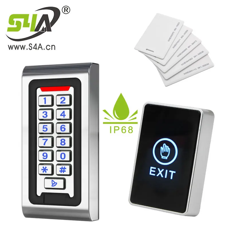 IP68 Водонепроницаемая автономная RFID металлическая клавиатура контроля доступа - Цвет: S601 EB-11