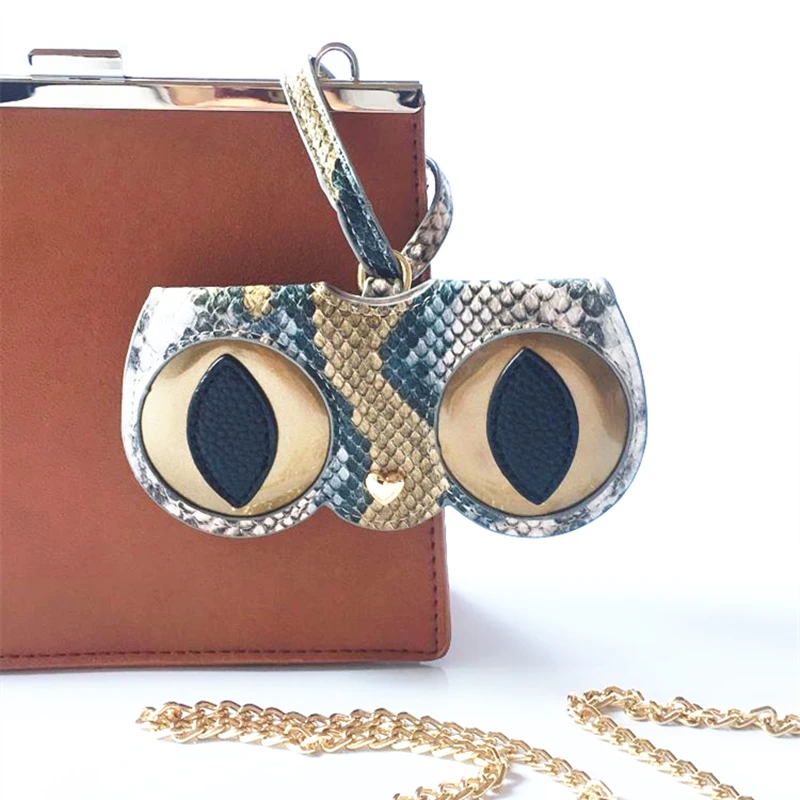 Ins обновленный кожаный чехол для очков с героями мультфильмов женский