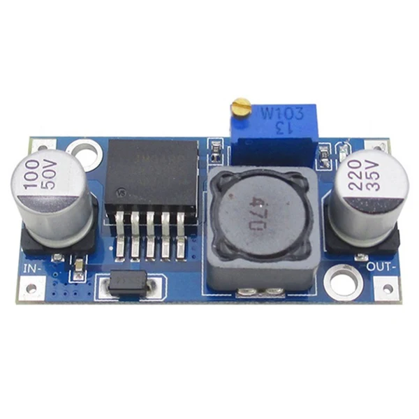 5 шт. Re DC 3A понижающий преобразователь Регулируемый блок питания LM2596S|Регуляторы